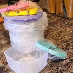 Tupperware fresh n cool small containers, set of 4